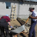 Bau eines Heizungshauses für Familie Glavan (20)