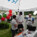 Infostand beim RWE Drachenbootrennen 2013 (5)