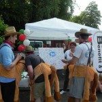 Infostand beim RWE Drachenbootrennen 2013 (7)